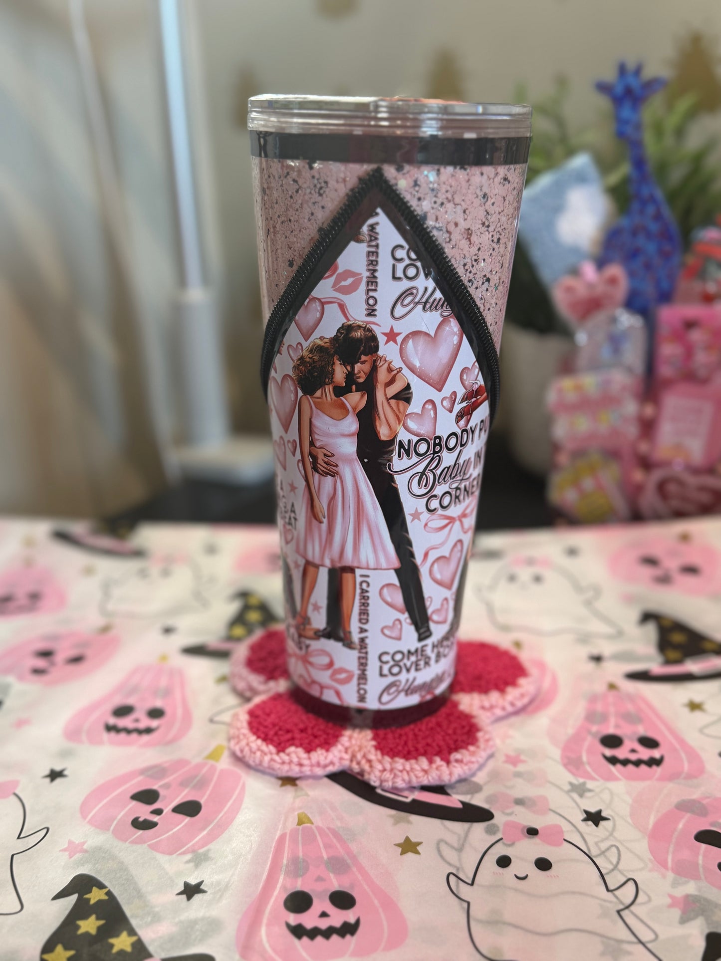 Zipper tumbler 24oz pre-made 003