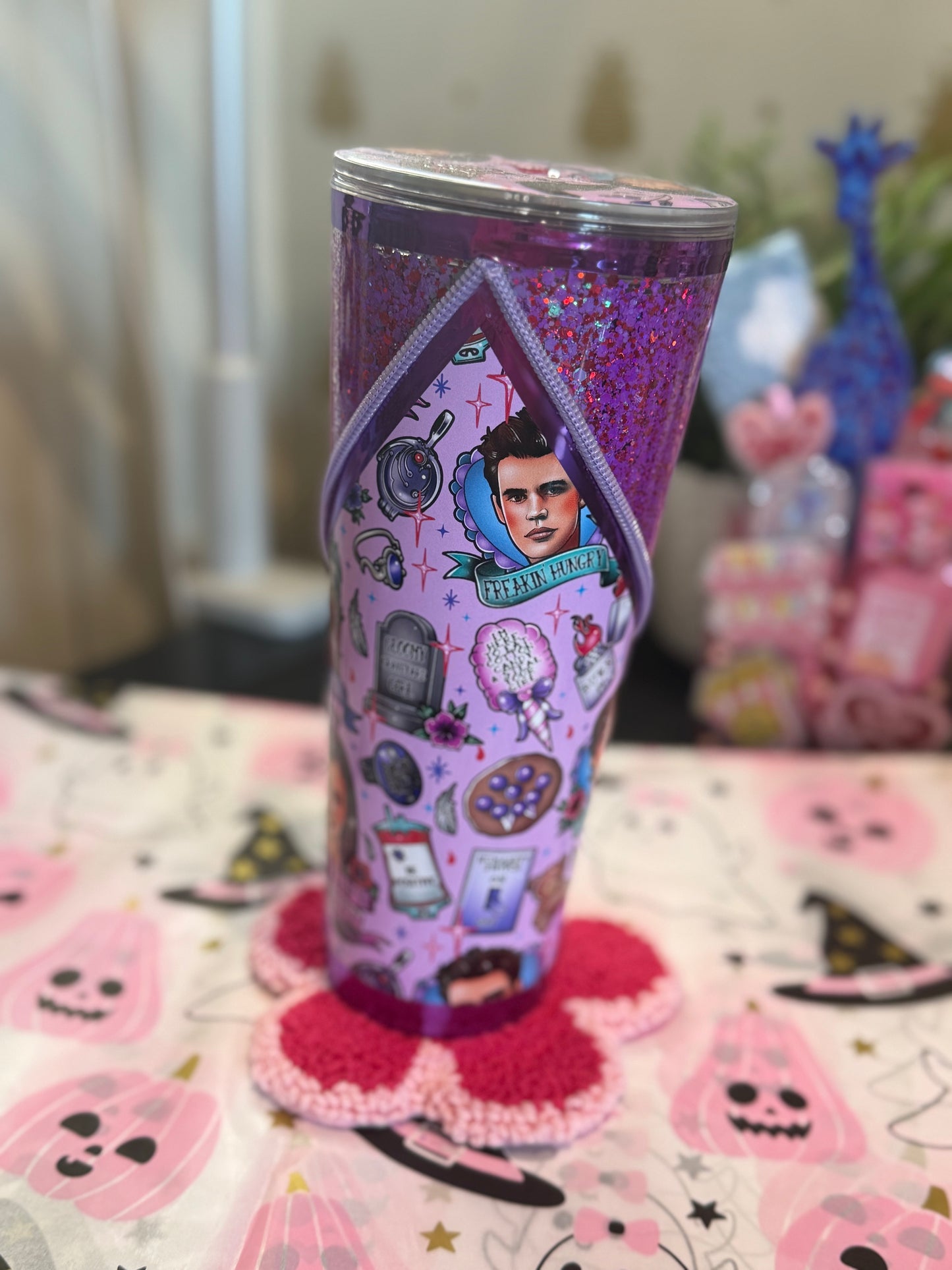 Zipper tumbler 24oz pre-made 001