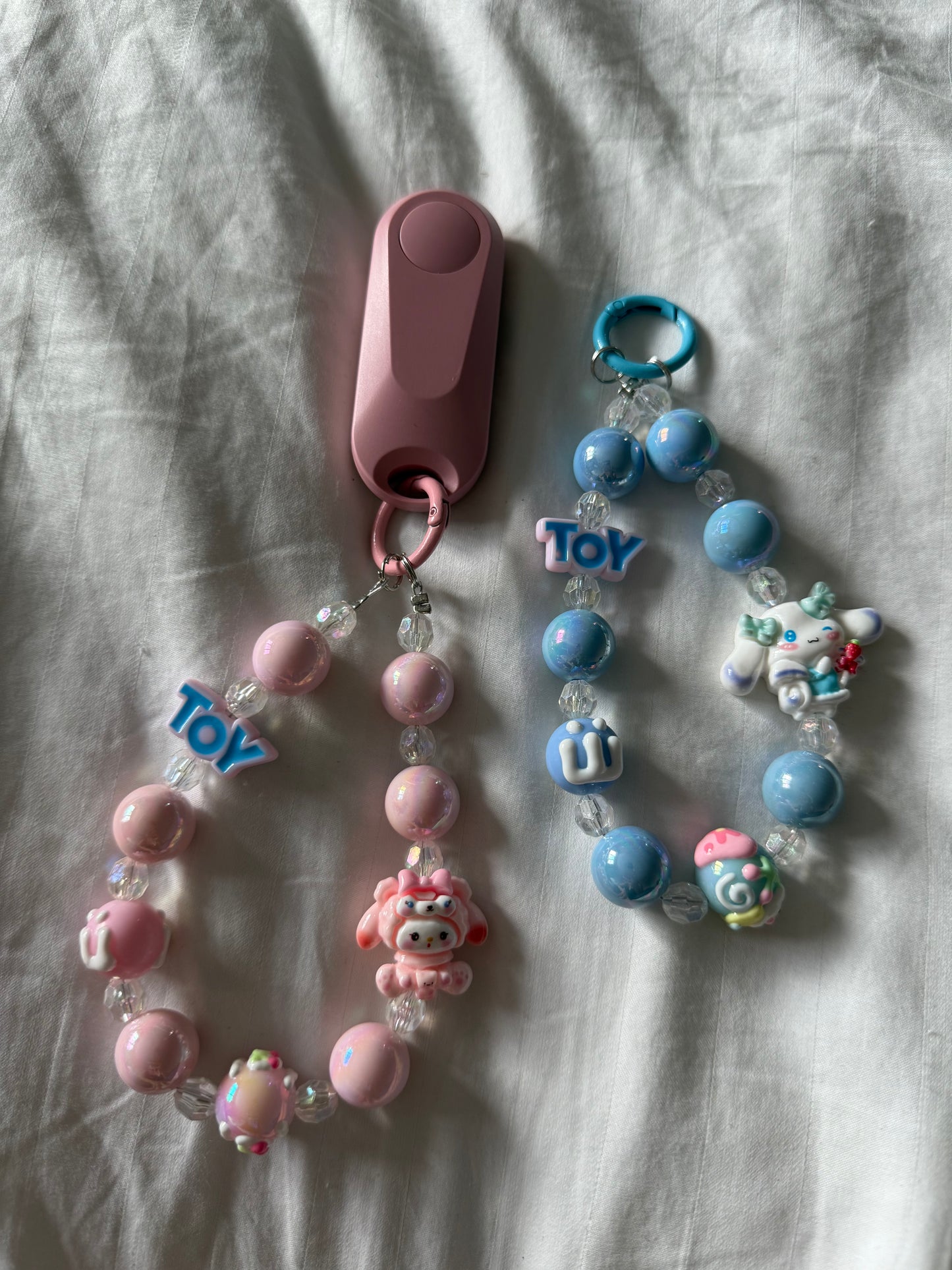 Acrylic Sanrio Kindle/remote/phone wristlet 010