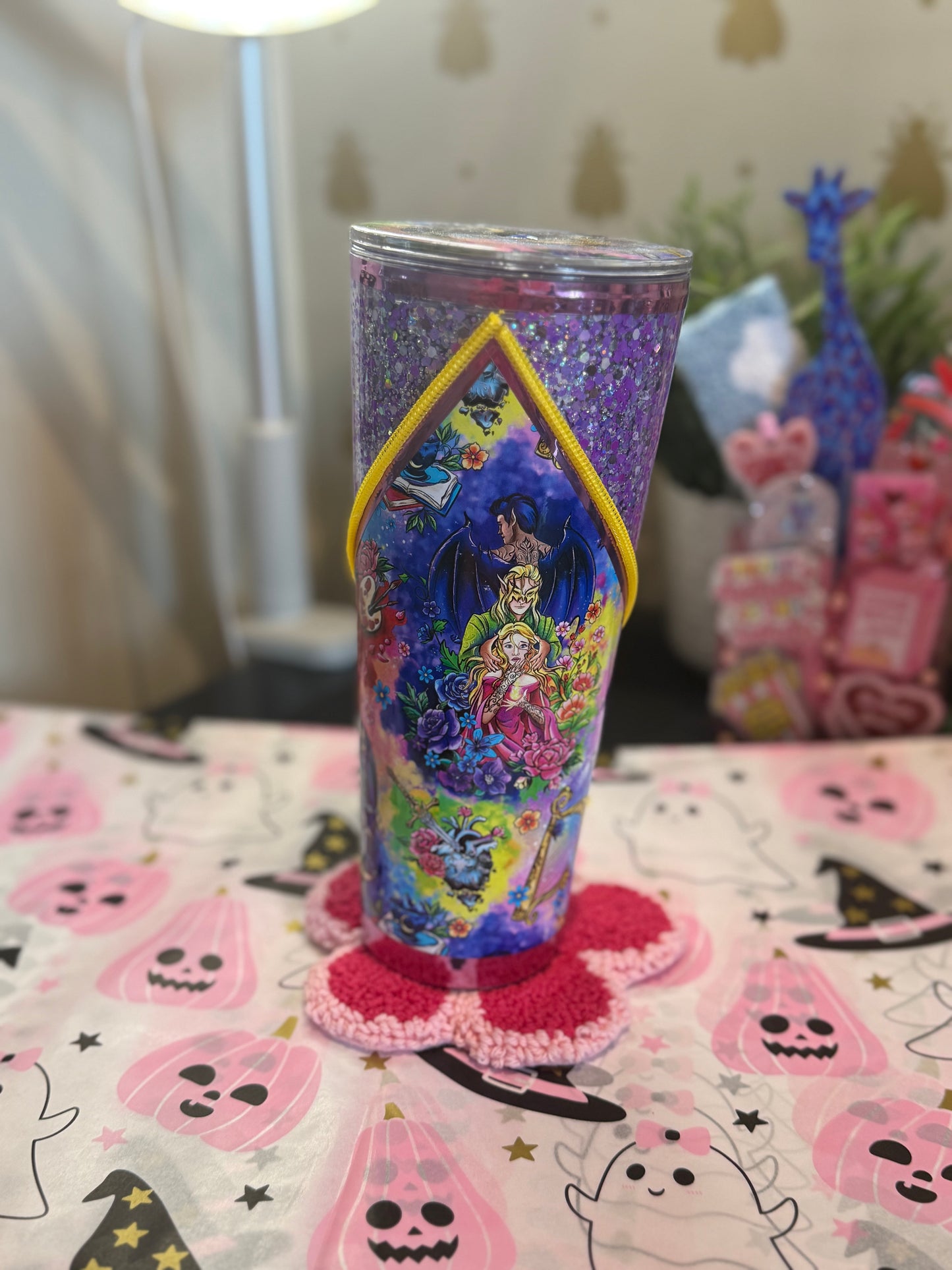 Zipper tumbler 24oz pre-made 004