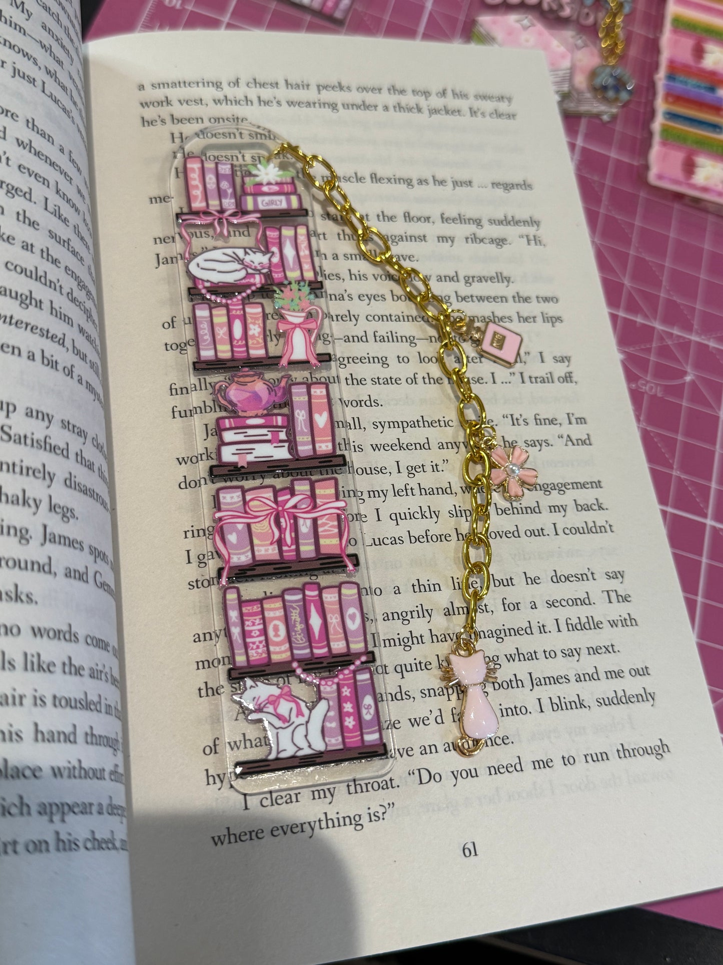 Acrylic Bookmark 005🌷