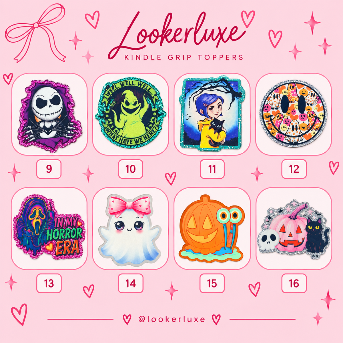 Horror/Halloween Grip Toppers 1-32