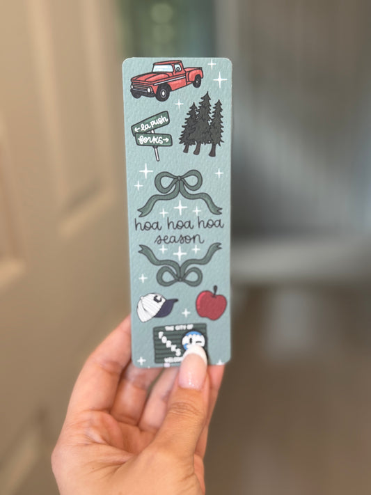 🍏 Hoa Hoa Hoa bookmark singles 🍎