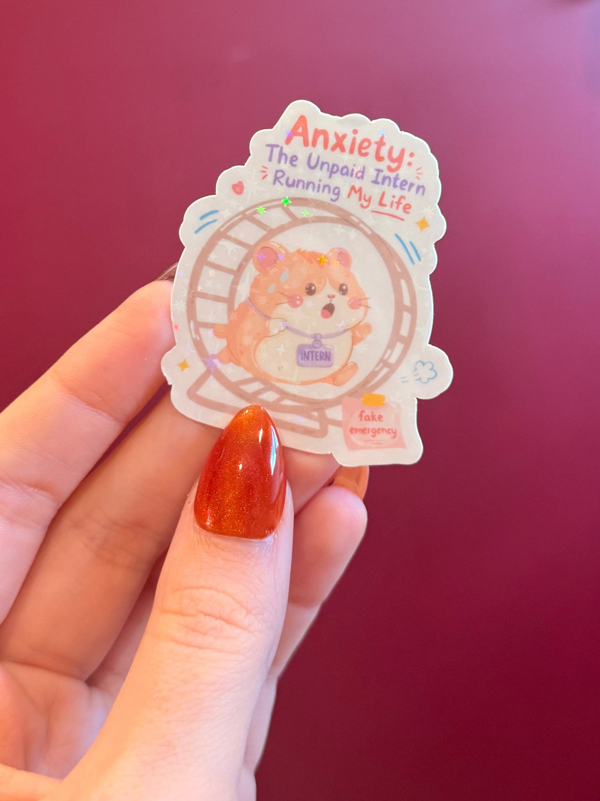 Anxiety hamster
