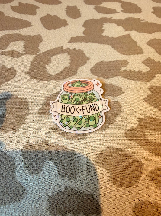 Book fund sticker