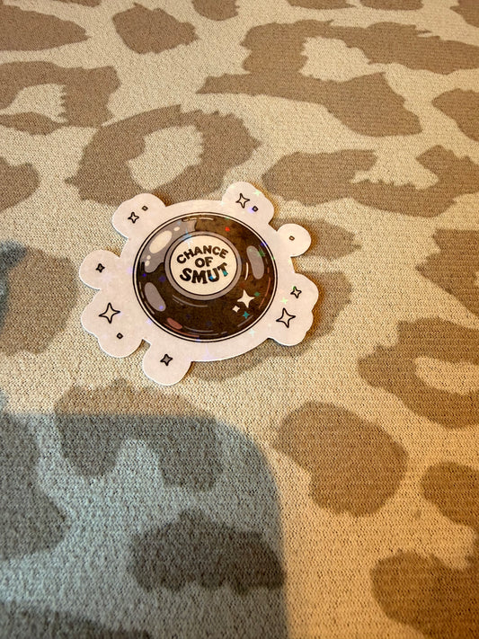 Chance of smut ball sticker