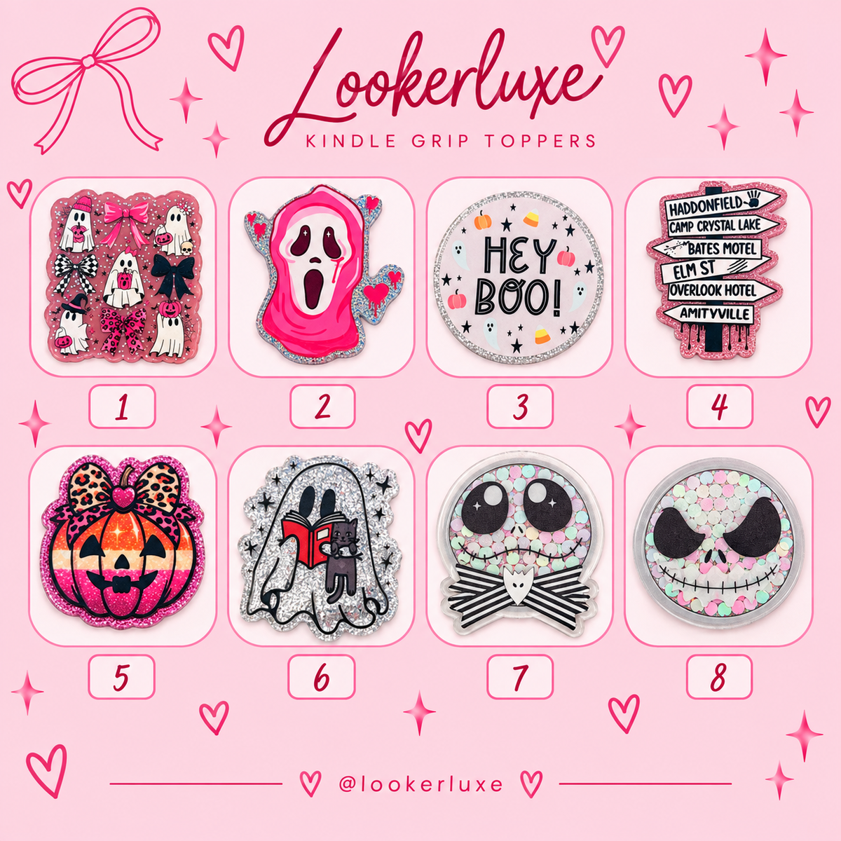 Horror/Halloween Grip Toppers 1-32