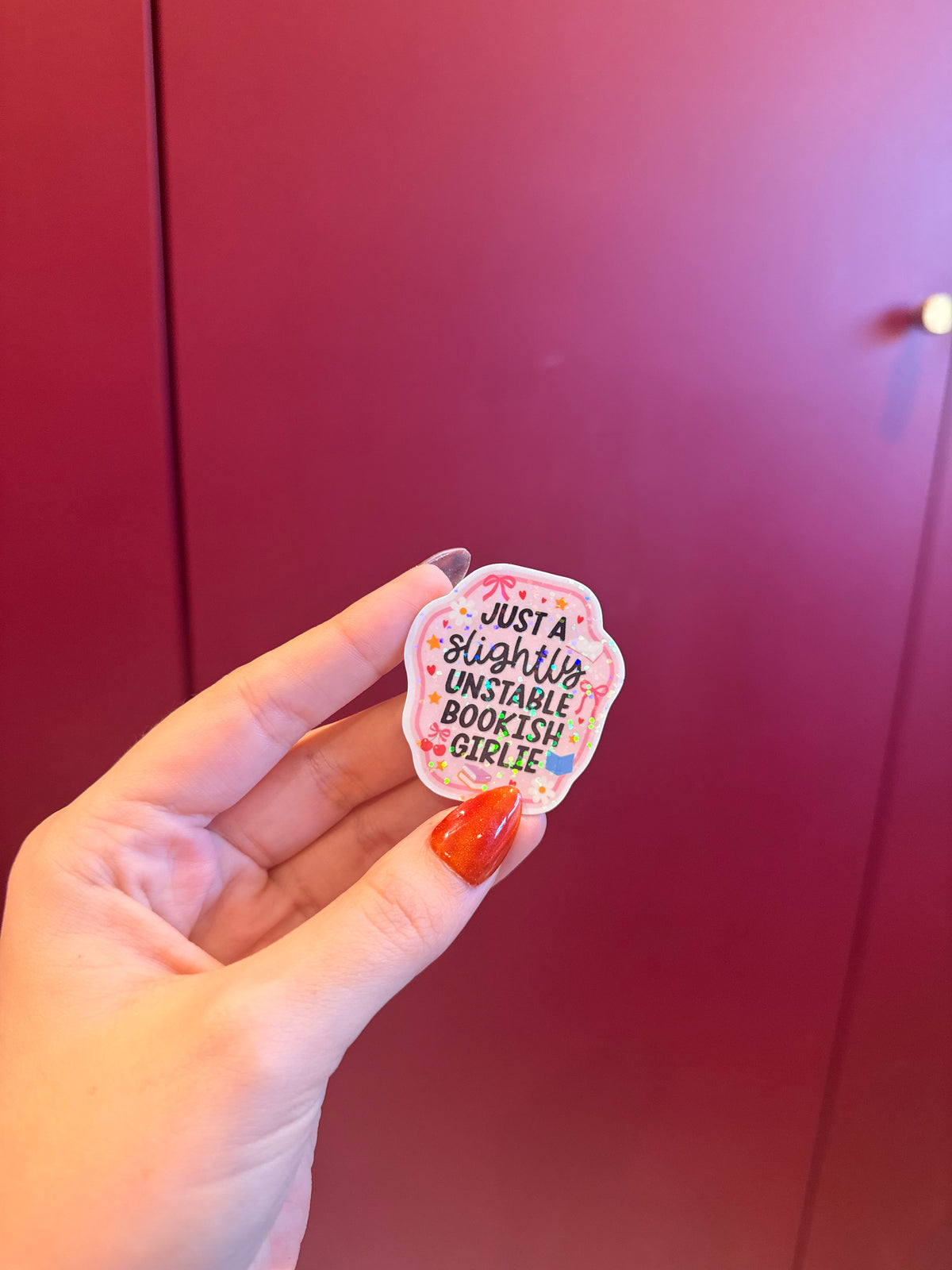 Just a slightly unstable bookish girly