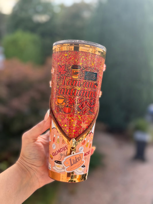 Zipper tumbler 24oz pre-made 006