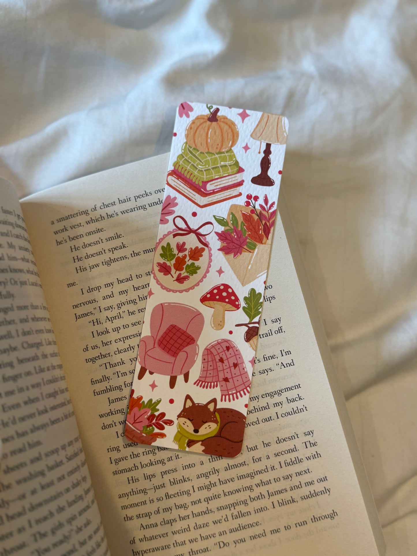 Bookmark - cosy autumn