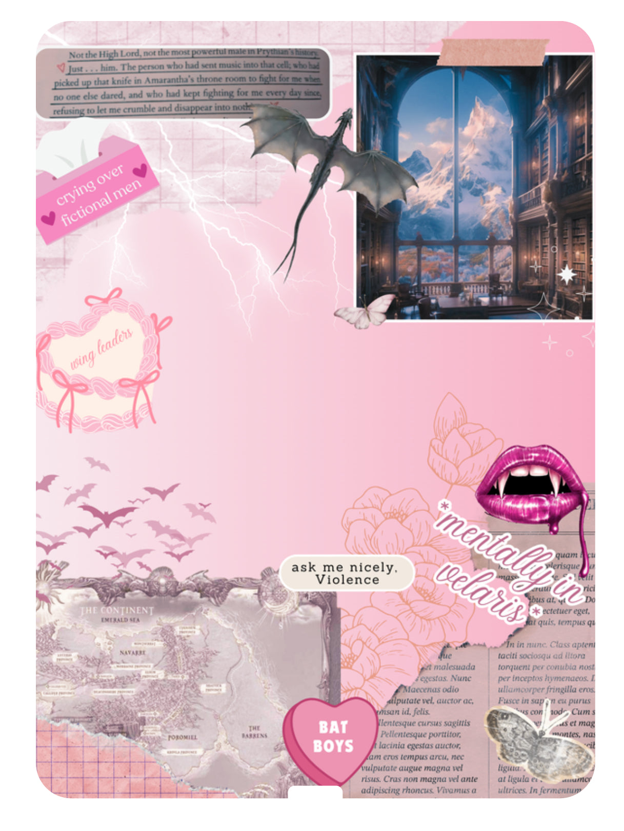 🐉 Romantasy Kindle Insert