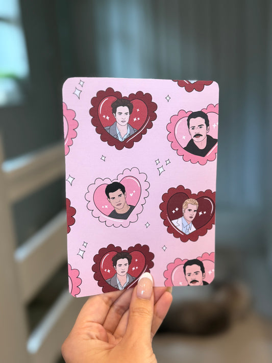 🩷 Hoa hoa hoa kindle insert - hearts ❤️