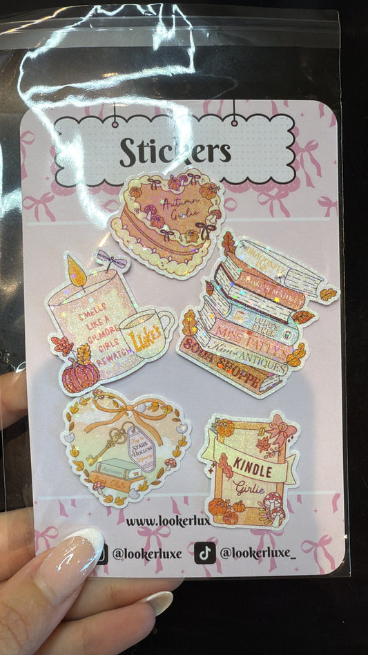 🍁Autumn G Girls sticker pack 🍂