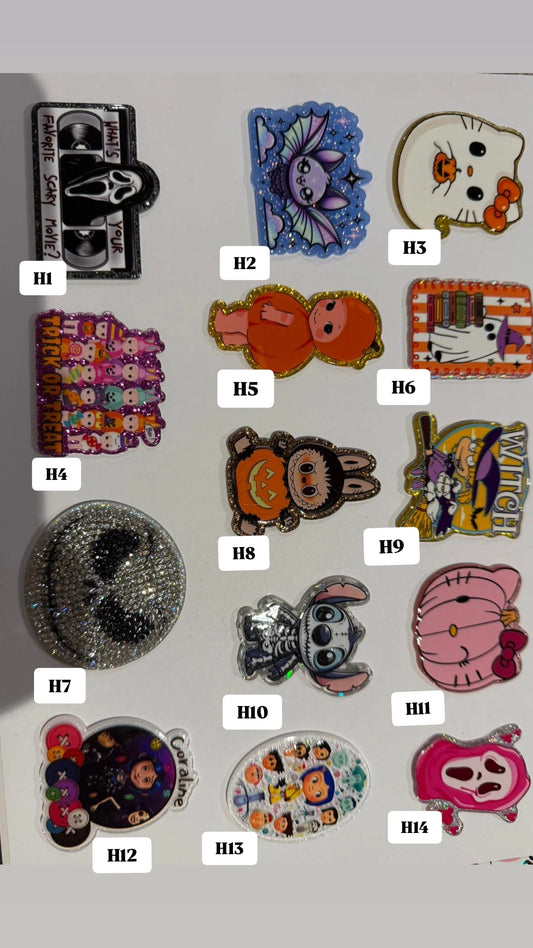 Kindle grip toppers - 10/10 H letters