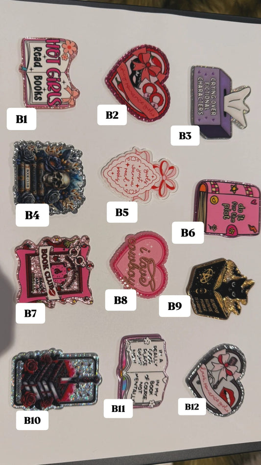 Kindle grip toppers - new bookish 10/10