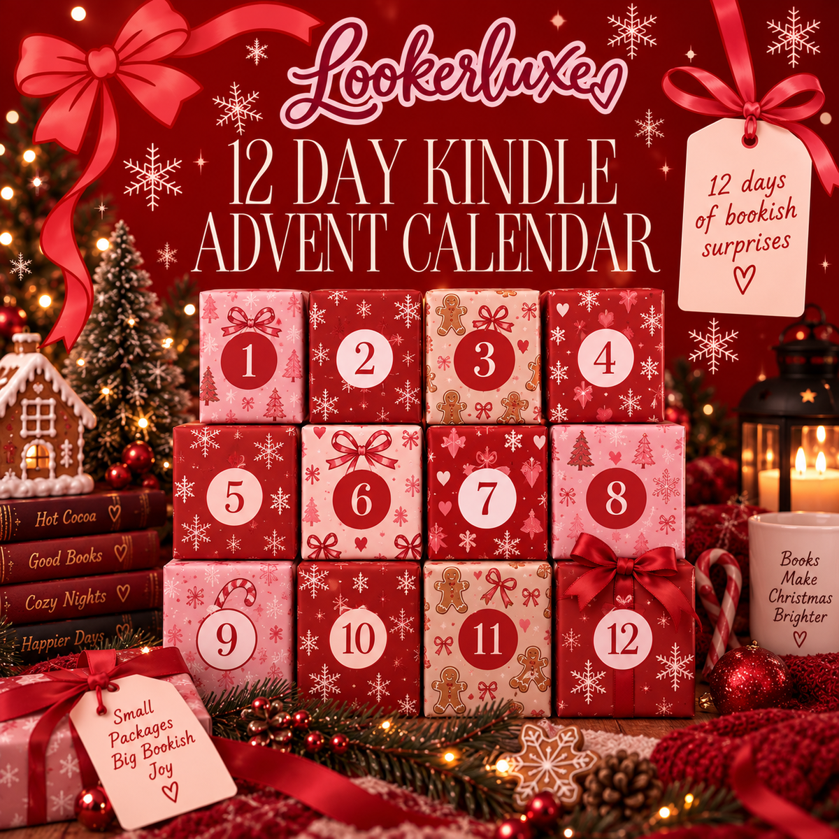 PRE-ORDER: 12 day kindle advent calendar