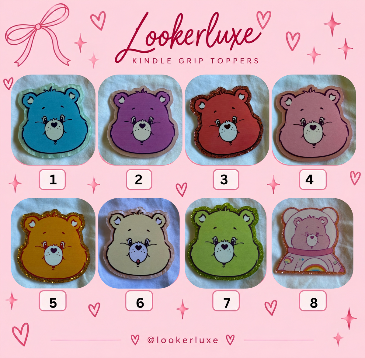 NEW ARRIVALS Kindle Grip Toppers 3