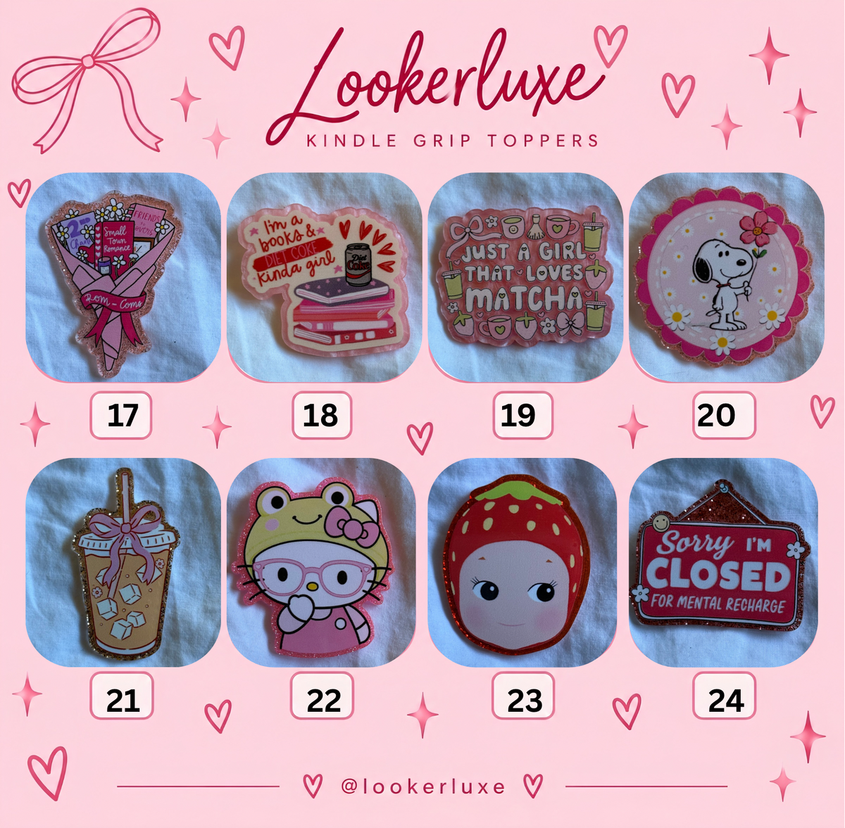 NEW ARRIVALS Kindle Grip Toppers 3