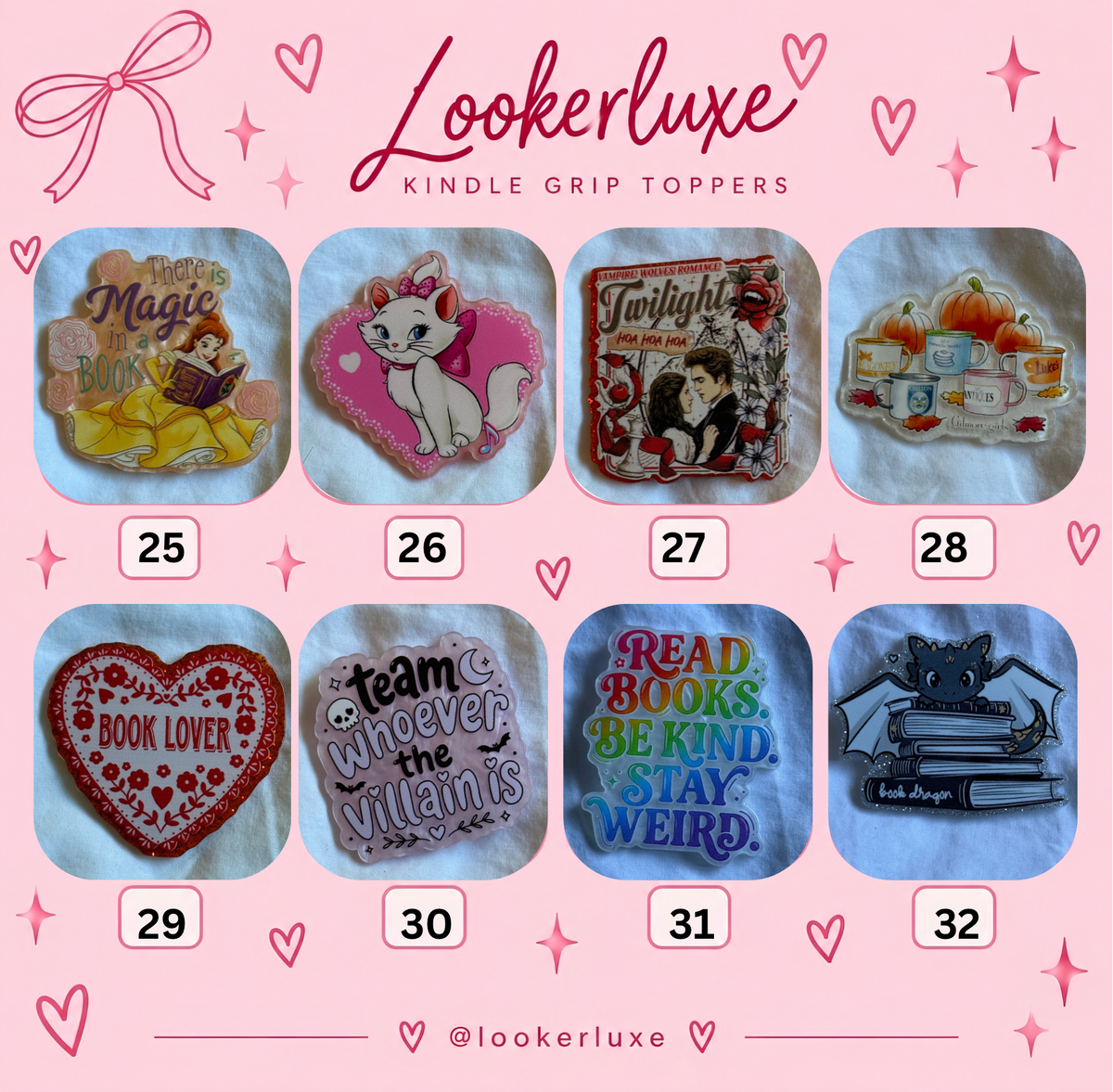 NEW ARRIVALS Kindle Grip Toppers 3