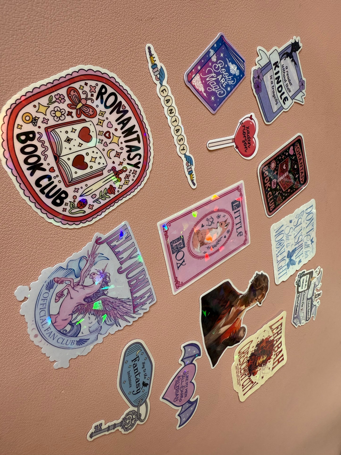 🐉 Fantasy/Romantasy sticker pack ⚔️